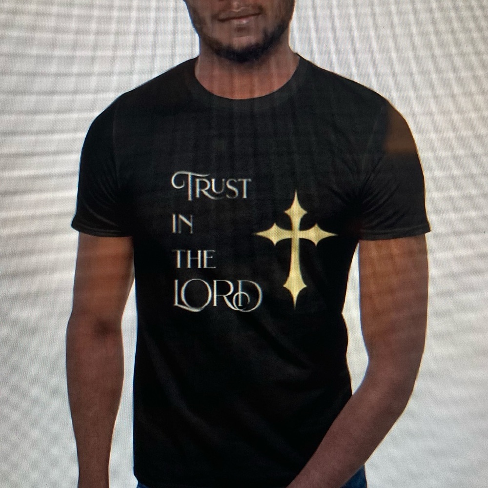 Christian Shirt Gildan Black and White